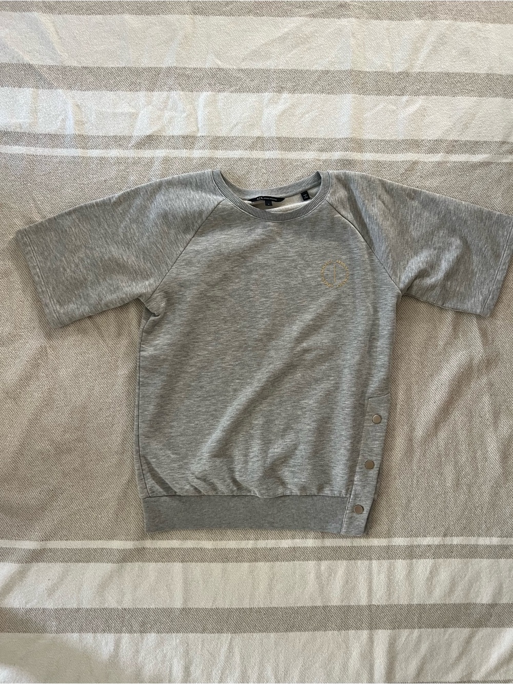 Armani Exchange Short Sleeve Sweatshirt Top